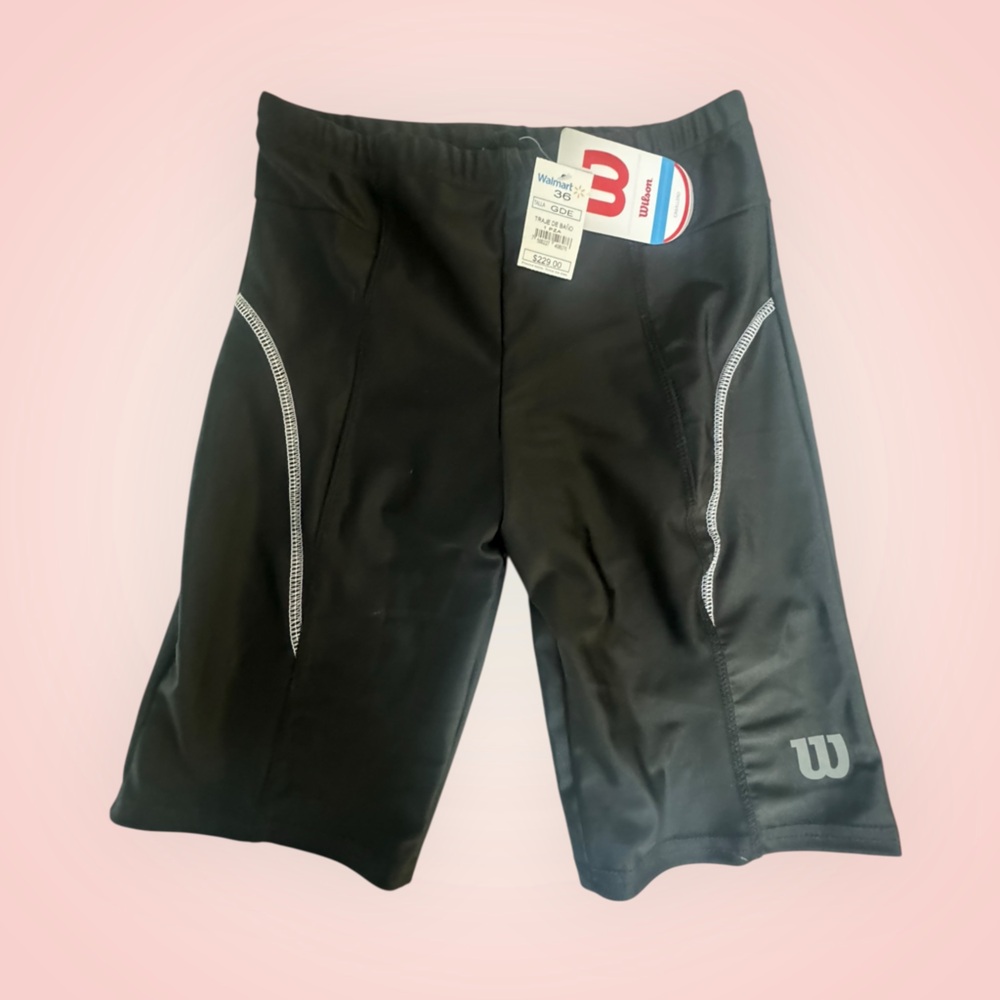 Wilson Black Athletic Men's Shorts